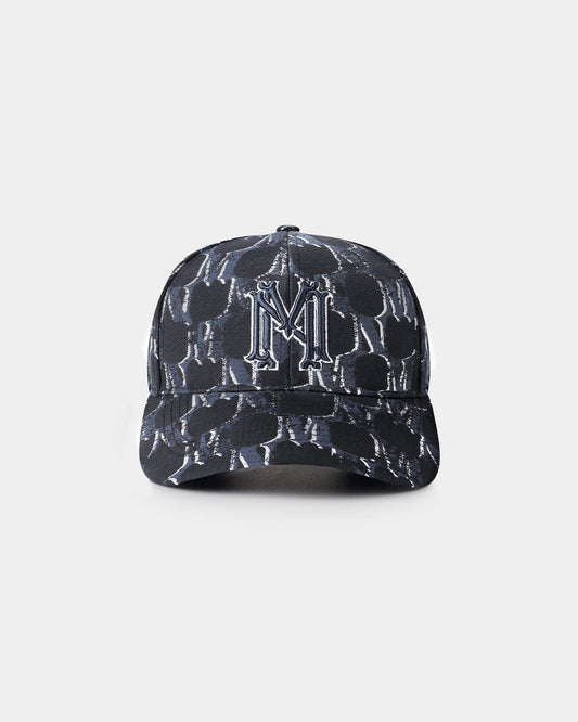 Jacquard monogram blazon hat US - mrcnoir