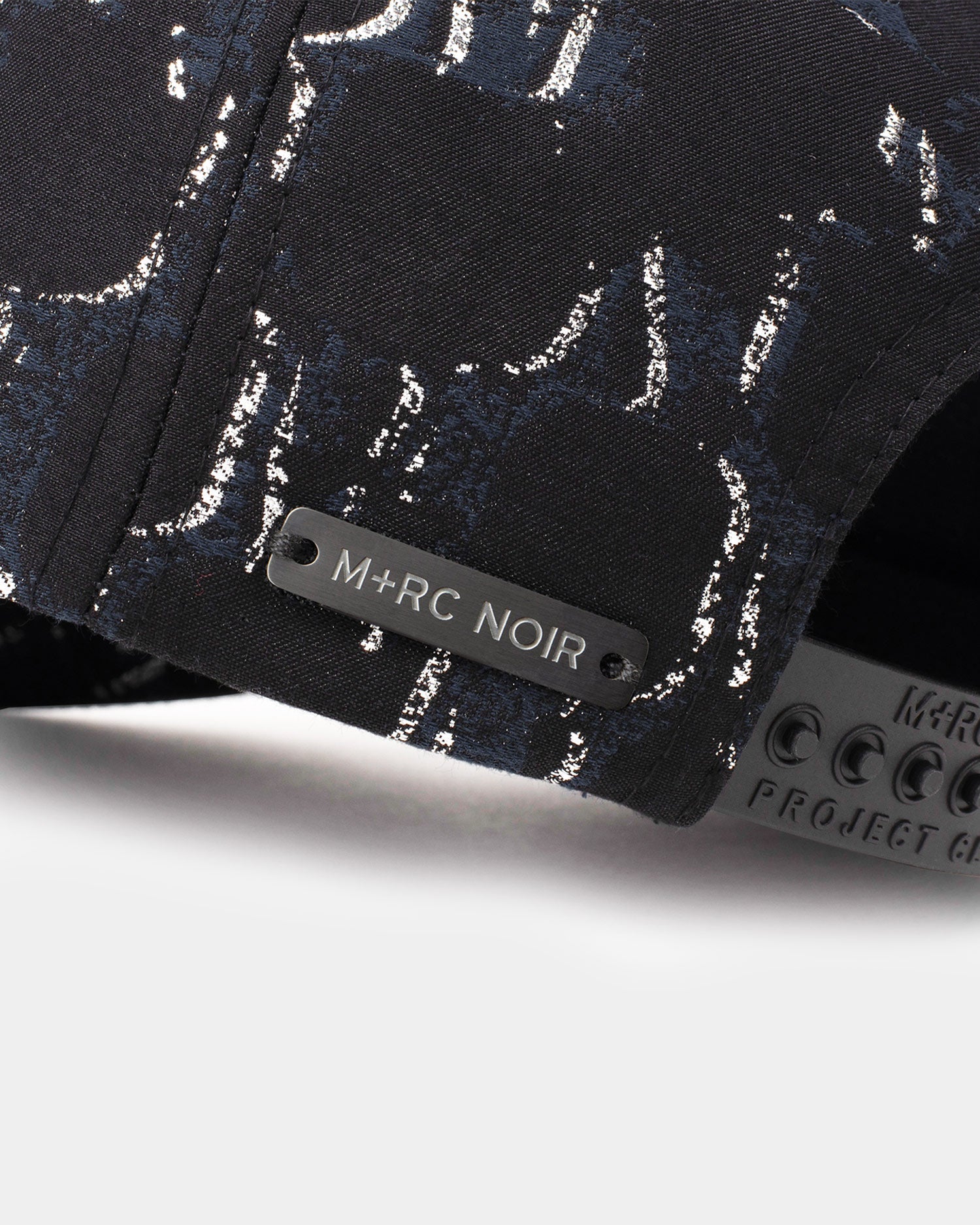Jacquard monogram blazon hat US - mrcnoir