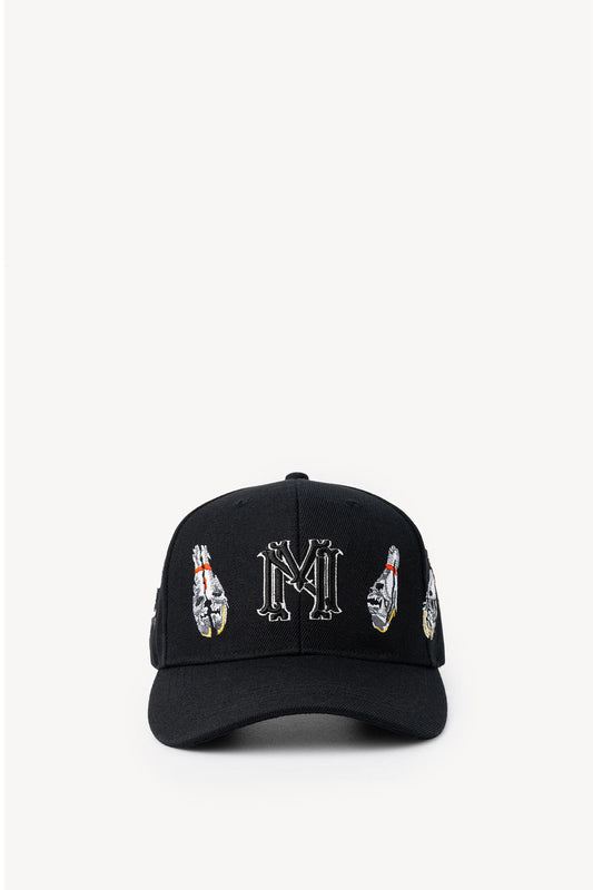 "Bowling" Alley Black Wool Hat