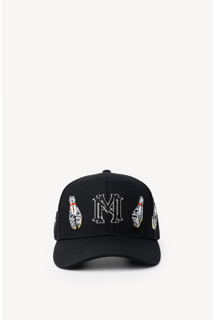 Casquette "Bowling" Alley en Laine Noire