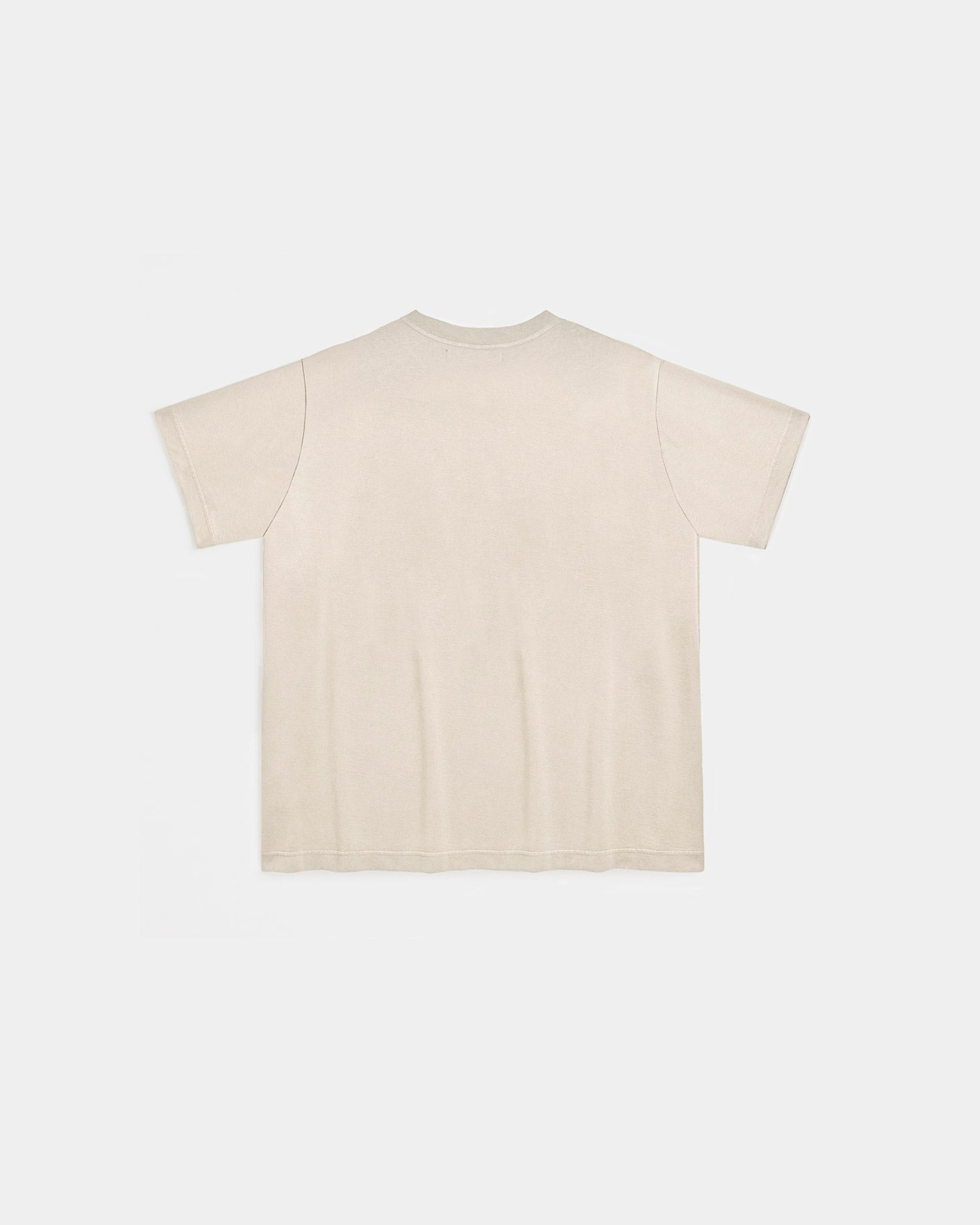 "Marché Noir air" Beige tee - mrcnoir