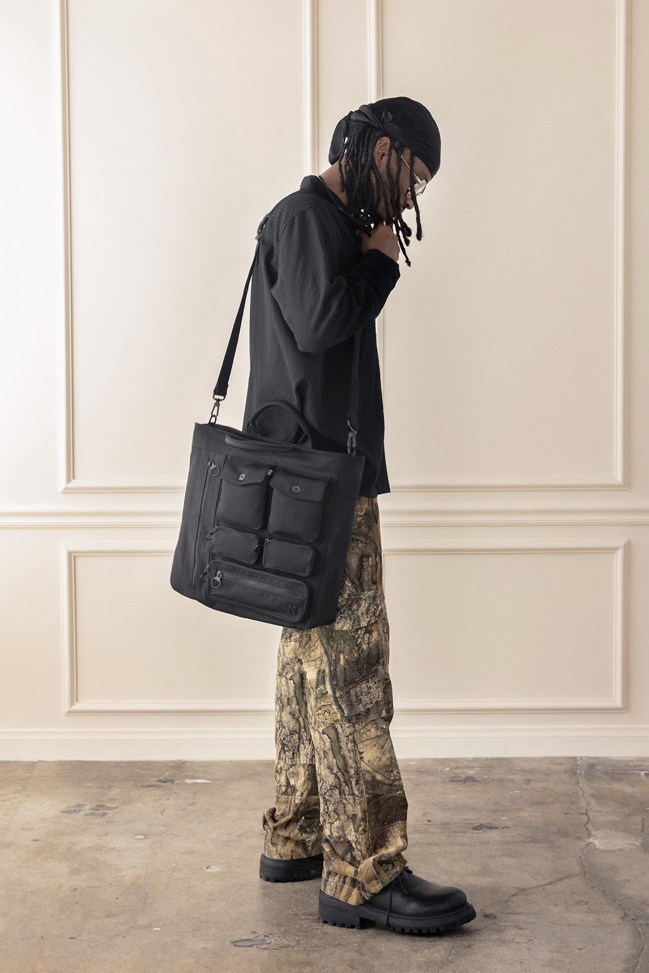 e*0様 M+RC NOIR 2019AW Black Camo Backpac M+RC – mrcnoir