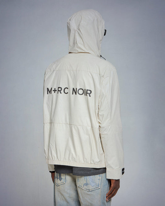 PU Carbon off white Jacket - mrcnoir