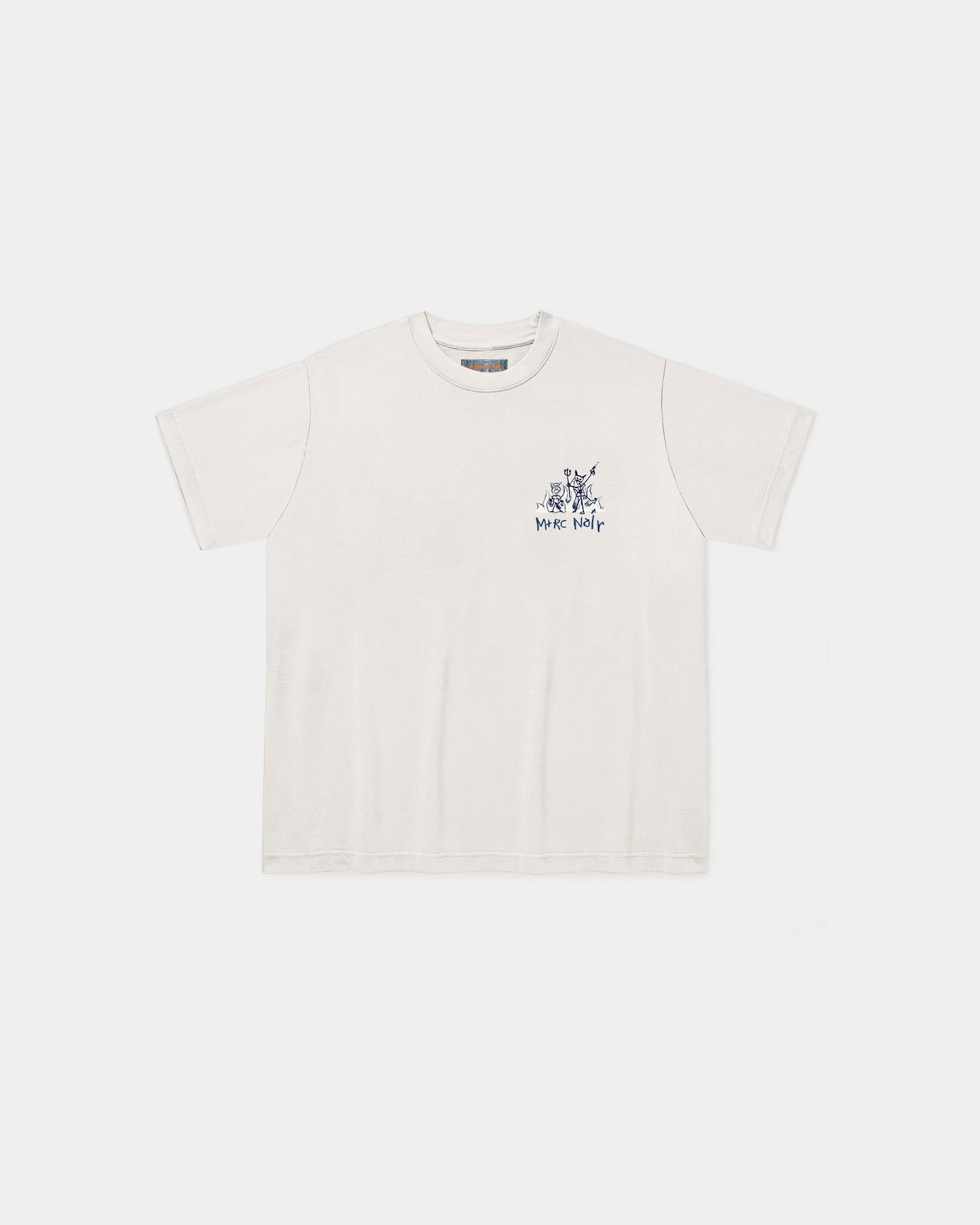 "Say No" White Tee - mrcnoir