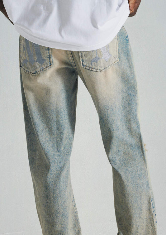 Styx 14 OZ Heritage Denim Pant - mrcnoir