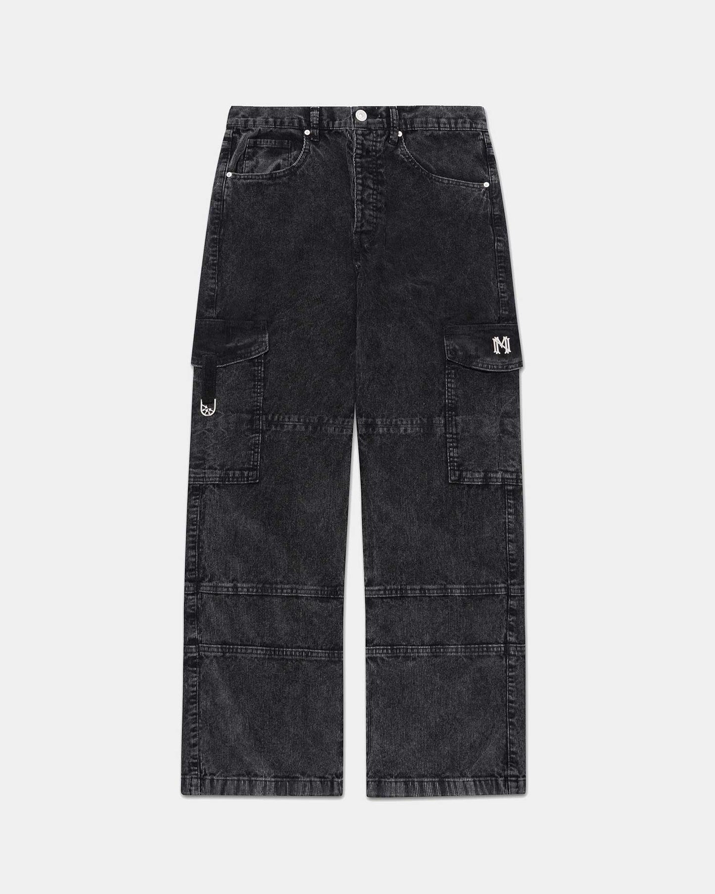 Styx Corduroy Cargo Pants - mrcnoir