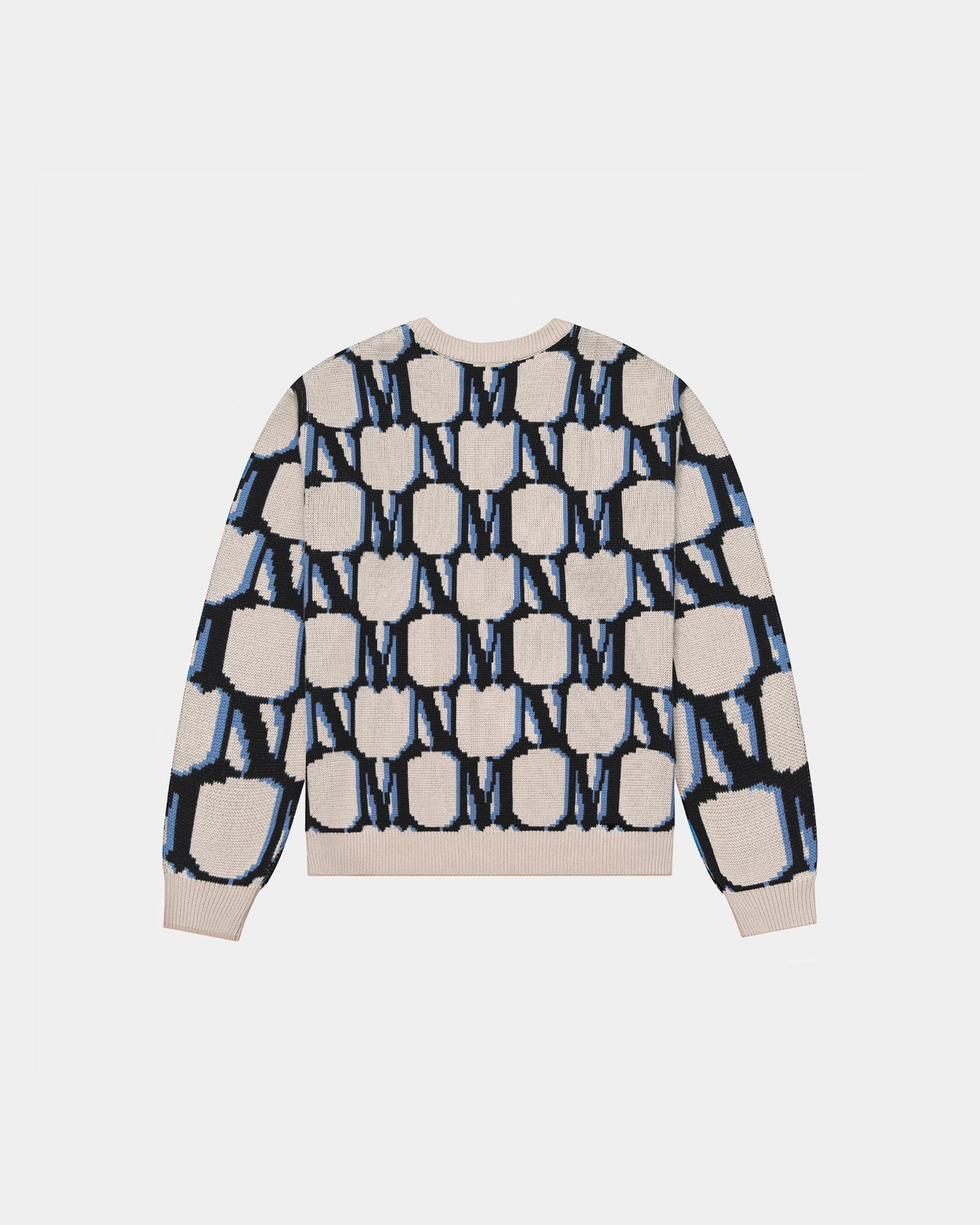 USA Monogram Knitted Sweater - mrcnoir