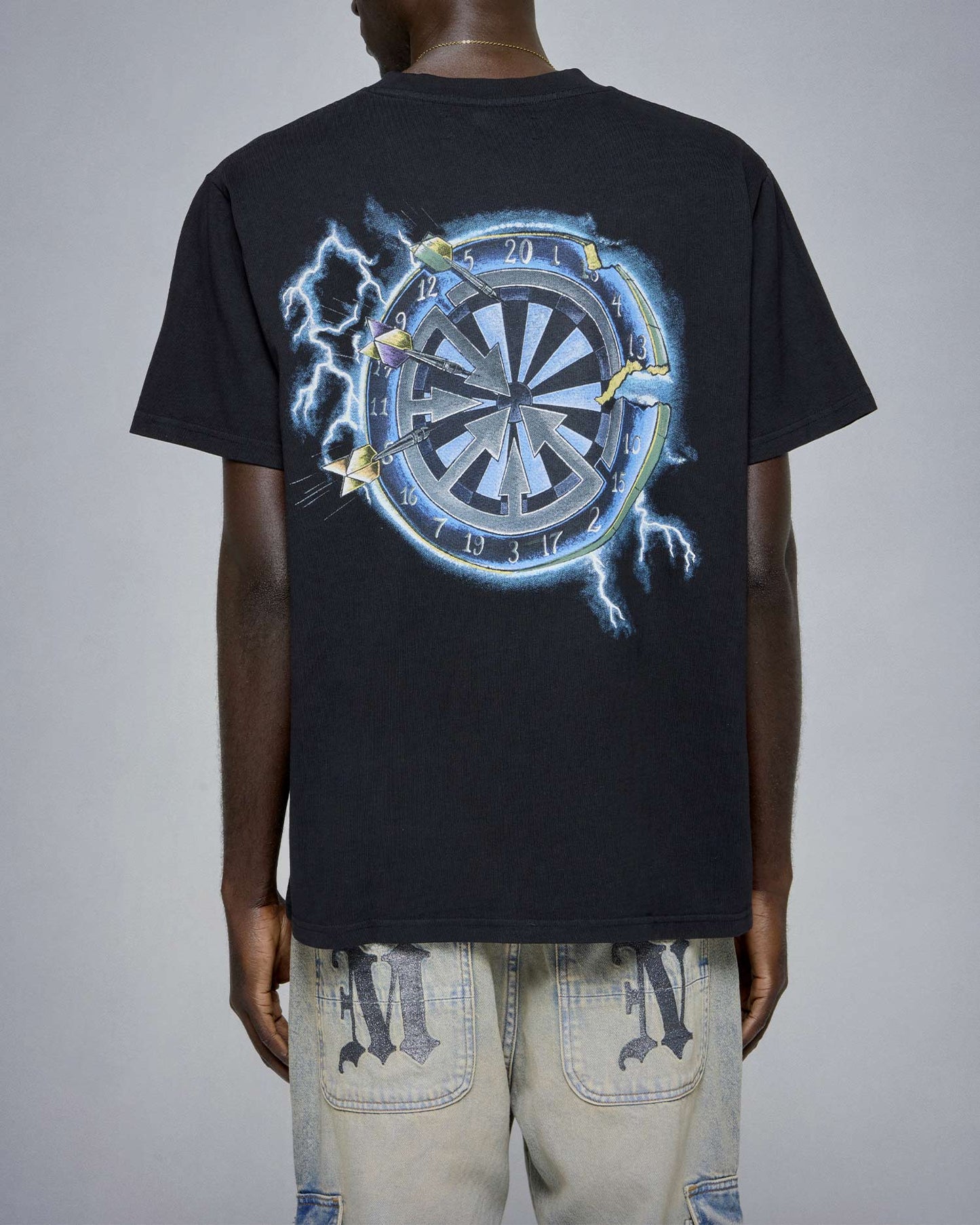 USA “Target” 300gms black tee - mrcnoir