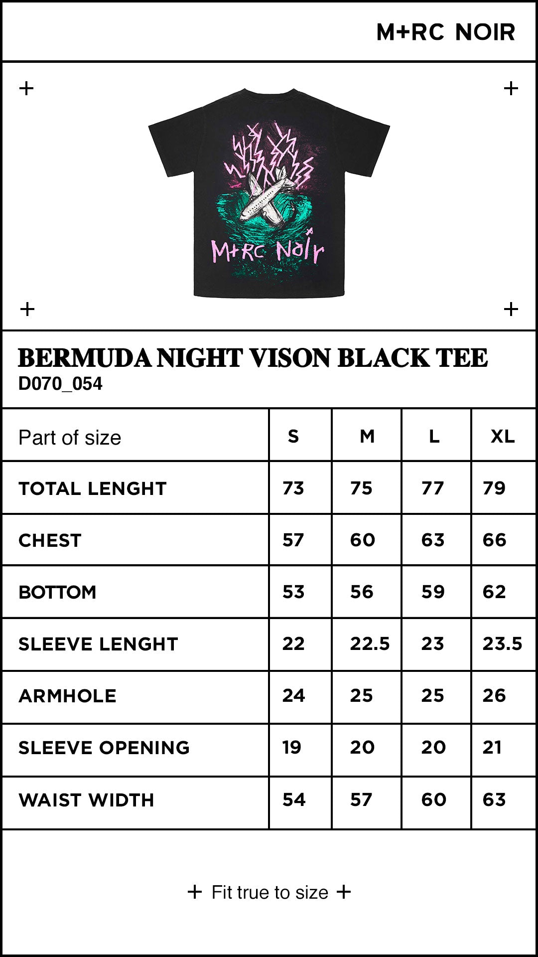 Bermuda Night Vision Tee - mrcnoir