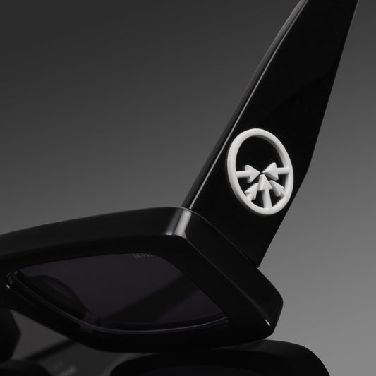 "MOB" BLACK SUNGLASSES - mrcnoir