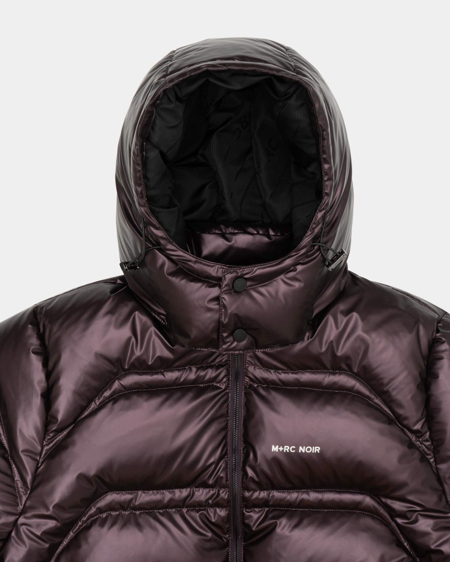 Wavy Purple Down Jacket - mrcnoir